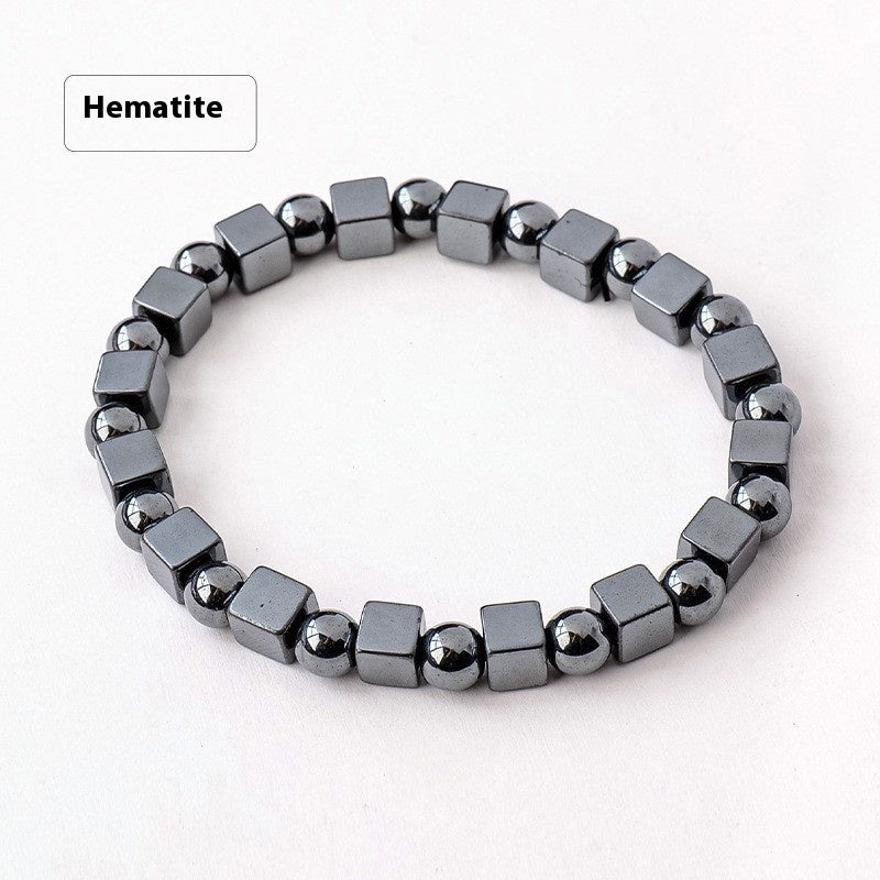 8mm Natural Crystal Stone Beads Bracelet