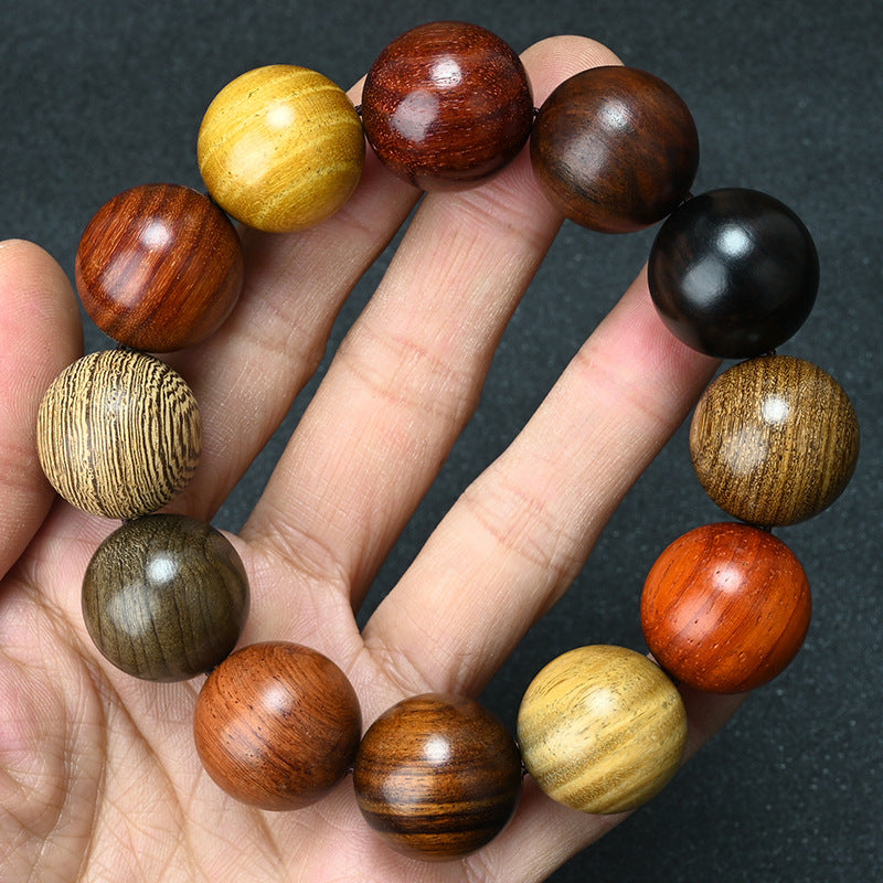 National Style Wooden Beaded Bracelet Bracelets 108 PCs