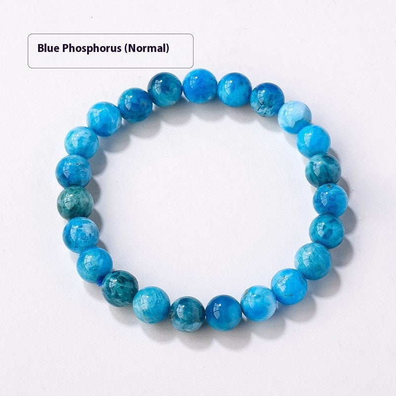 8mm Natural Crystal Stone Beads Bracelet