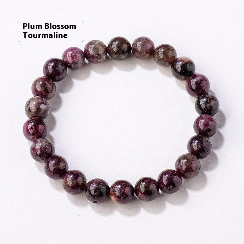 8mm Natural Crystal Stone Beads Bracelet